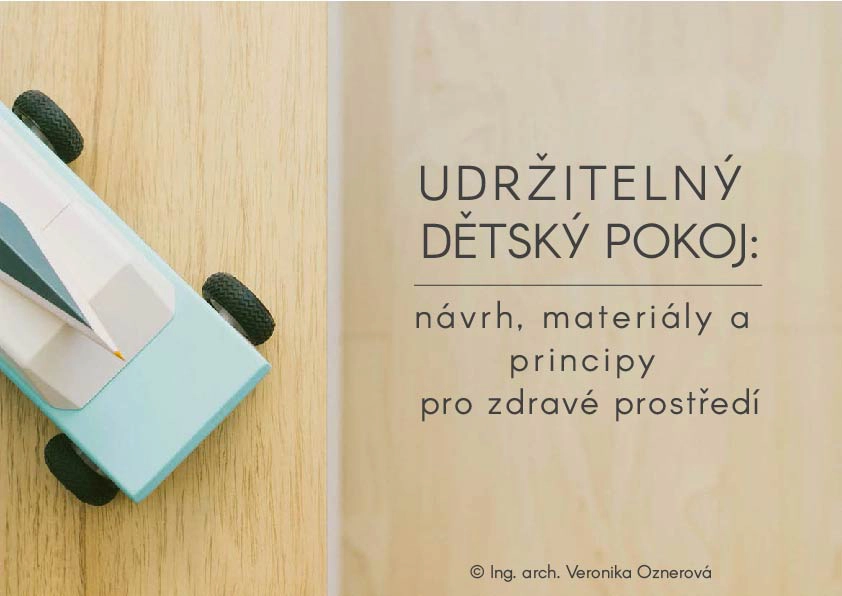 Upoutávka na přednášku zdravého netoxického dětského pokoje